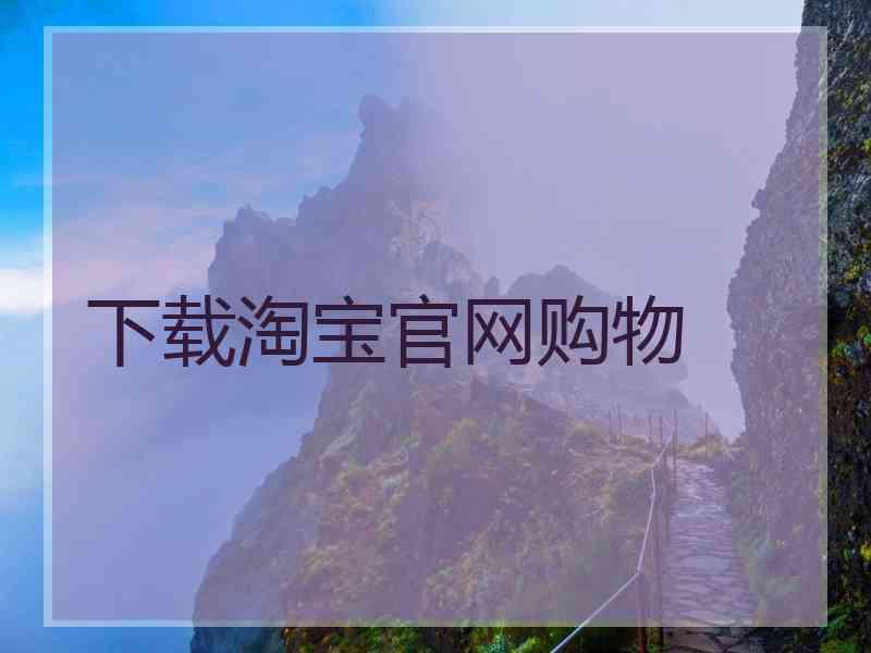 下载淘宝官网购物