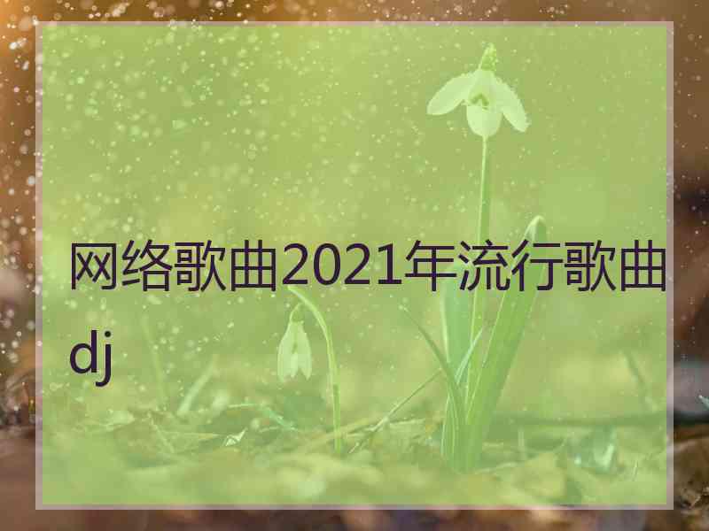 网络歌曲2021年流行歌曲dj