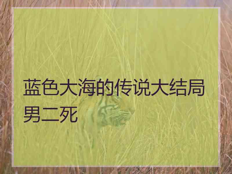 蓝色大海的传说大结局男二死