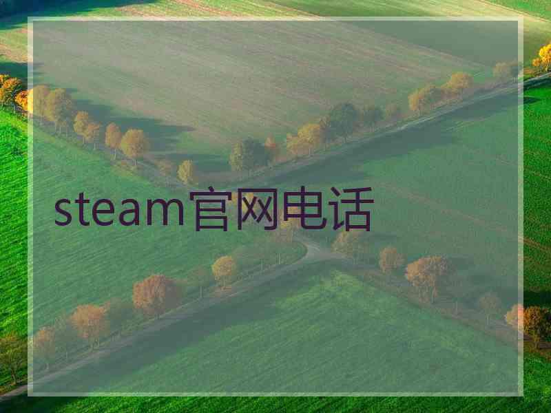 steam官网电话