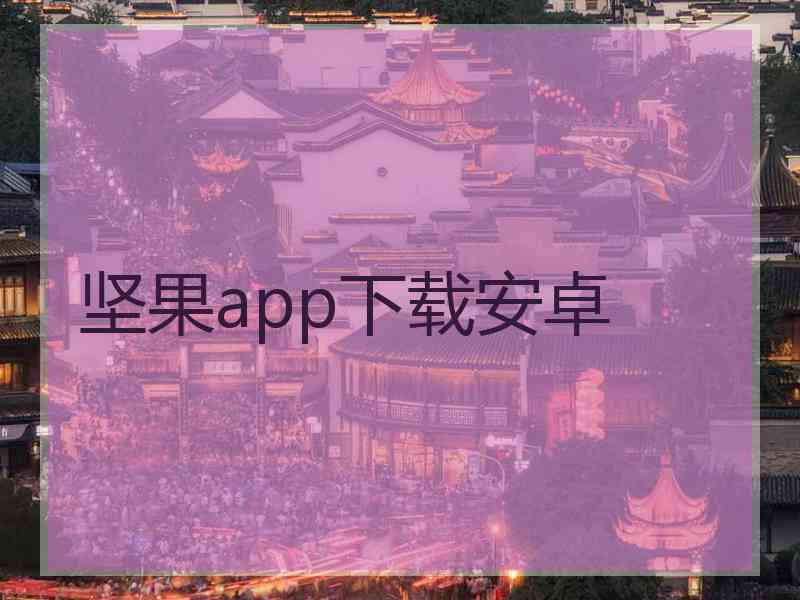 坚果app下载安卓