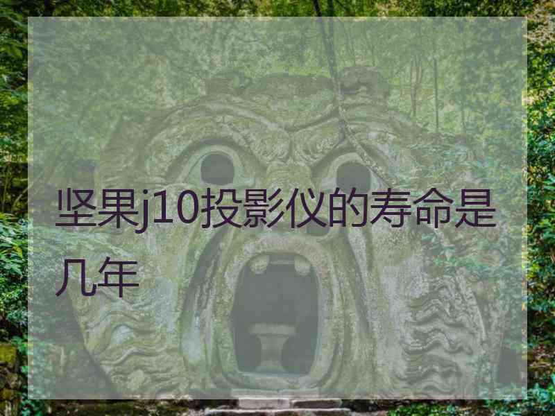 坚果j10投影仪的寿命是几年