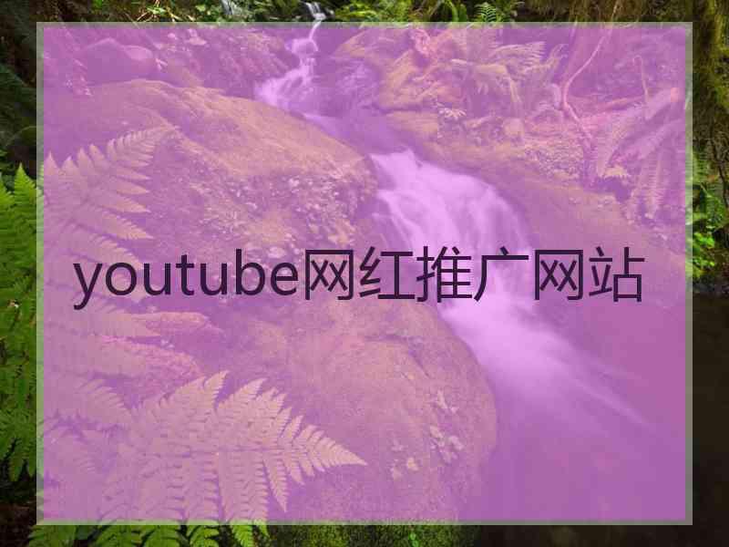 youtube网红推广网站