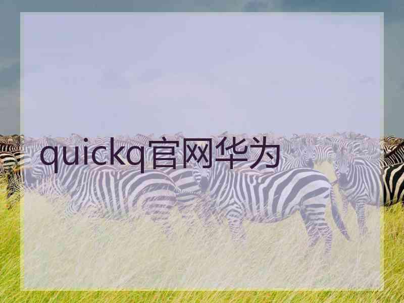 quickq官网华为