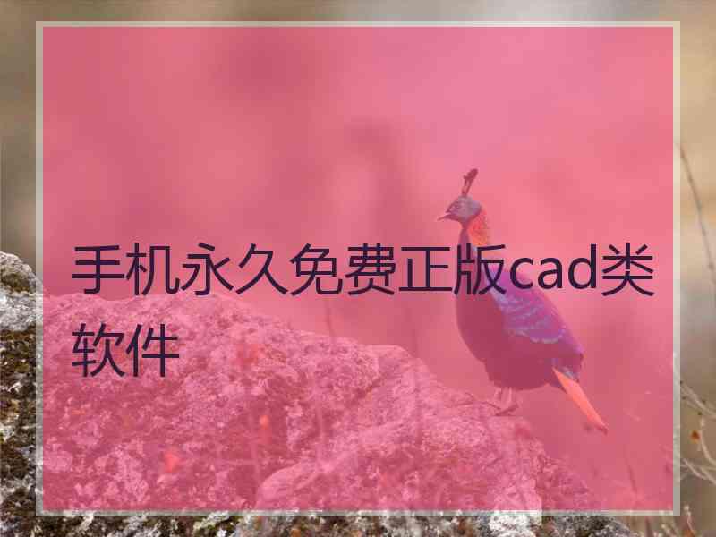 手机永久免费正版cad类软件