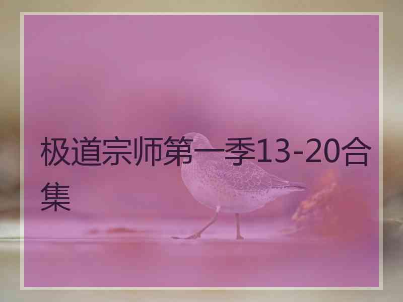 极道宗师第一季13-20合集