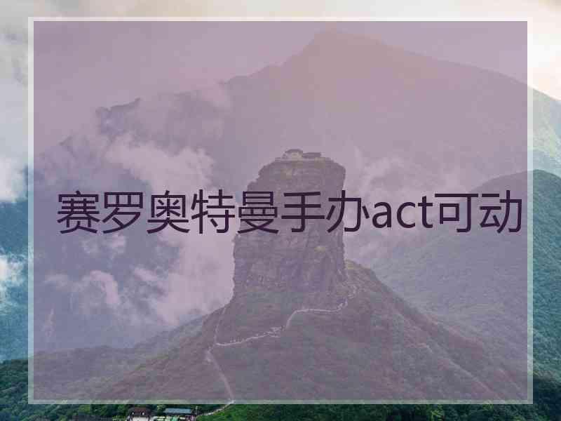 赛罗奥特曼手办act可动