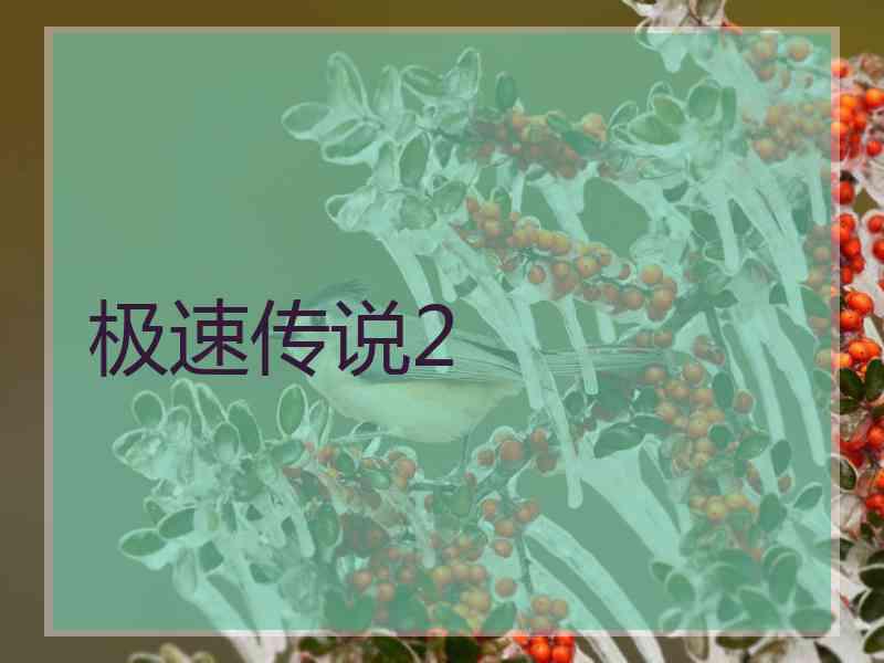 极速传说2