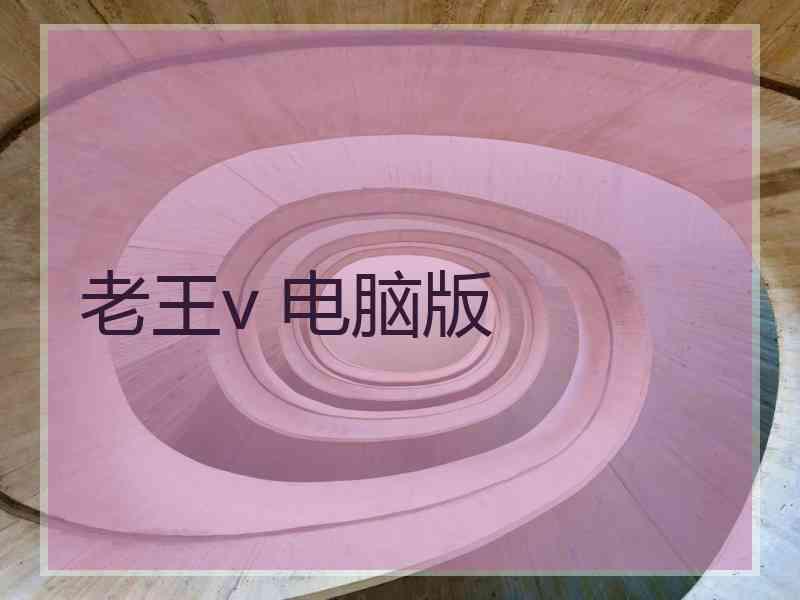 老王v 电脑版