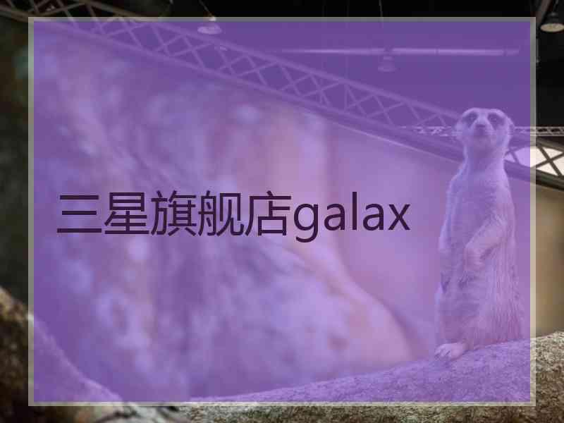 三星旗舰店galax