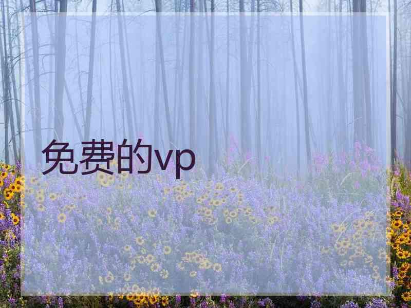 免费的vp