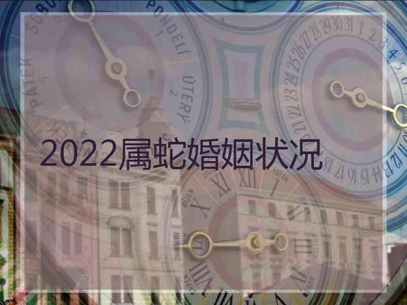 2022属蛇婚姻状况