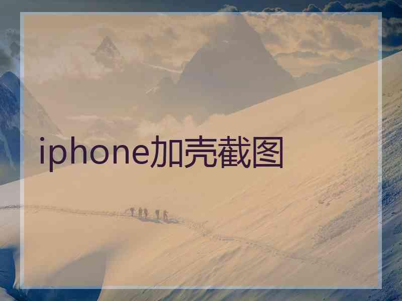 iphone加壳截图