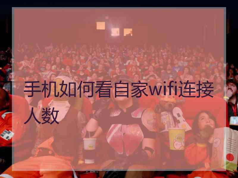 手机如何看自家wifi连接人数