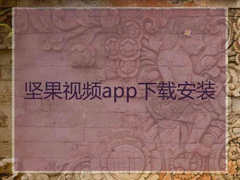 坚果视频app下载安装