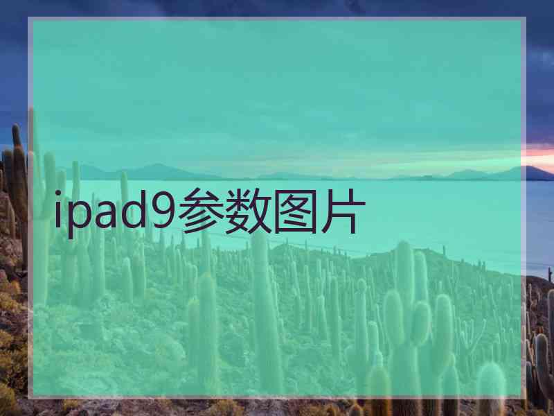 ipad9参数图片