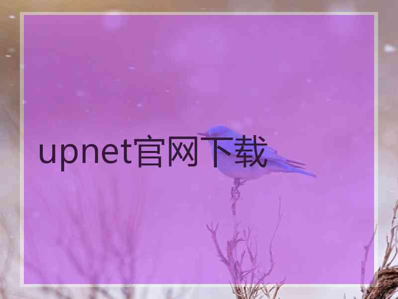 upnet官网下载