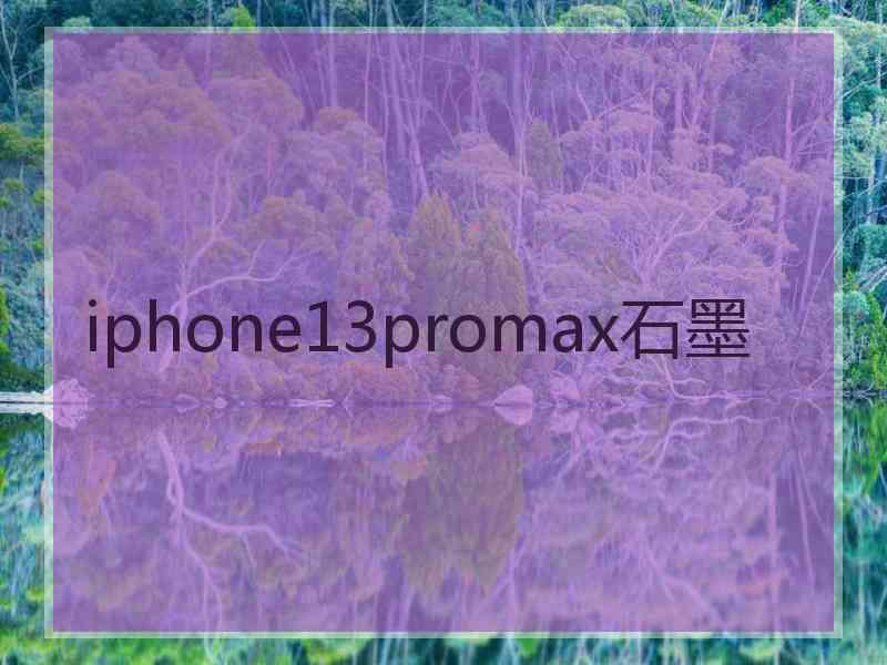 iphone13promax石墨