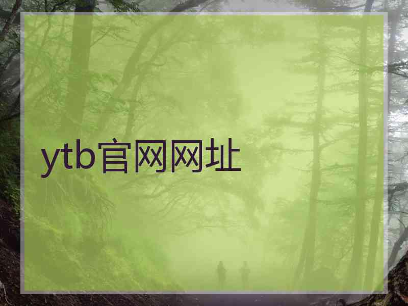 ytb官网网址