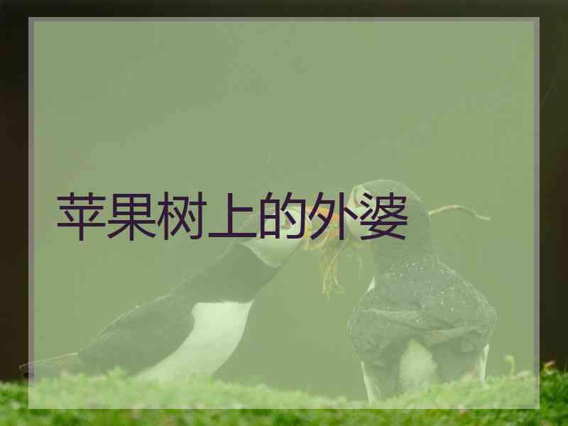 苹果树上的外婆