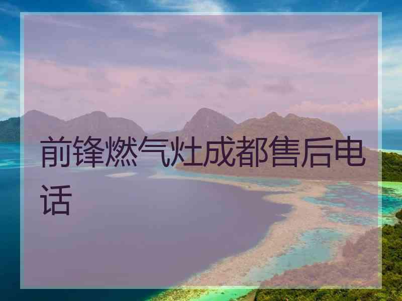 前锋燃气灶成都售后电话