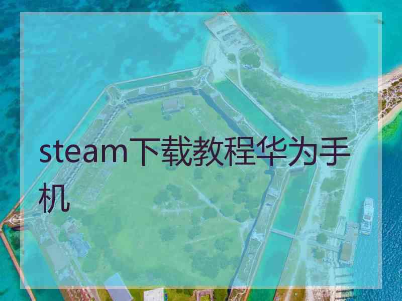 steam下载教程华为手机