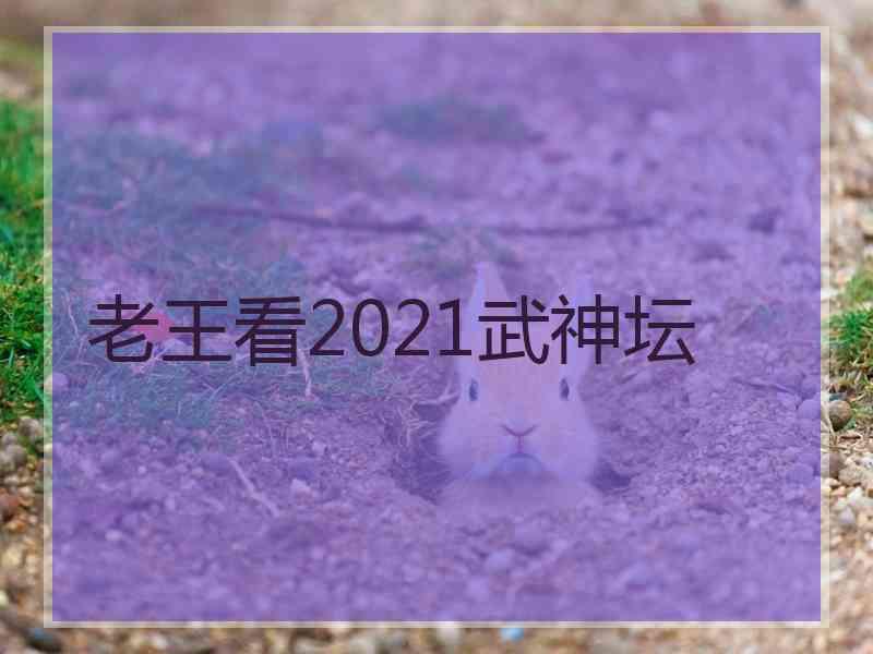 老王看2021武神坛