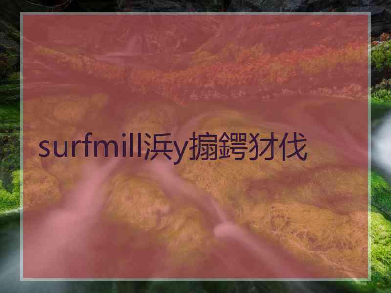 surfmill浜у搧鍔犲伐