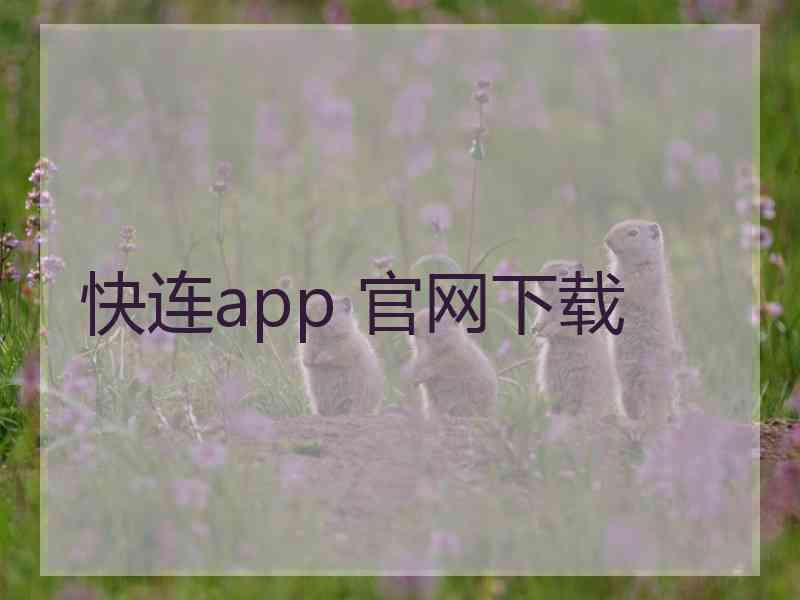 快连app 官网下载