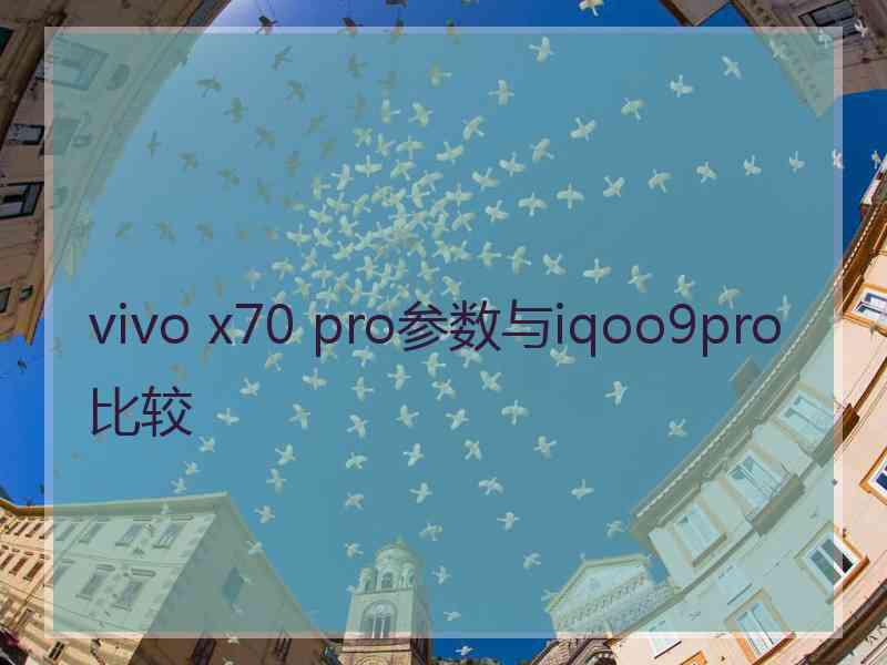 vivo x70 pro参数与iqoo9pro比较