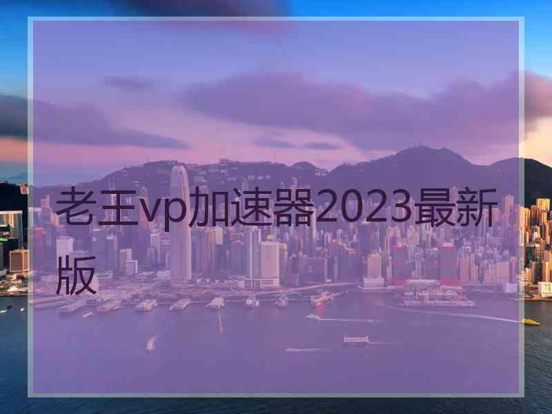 老王vp加速器2023最新版