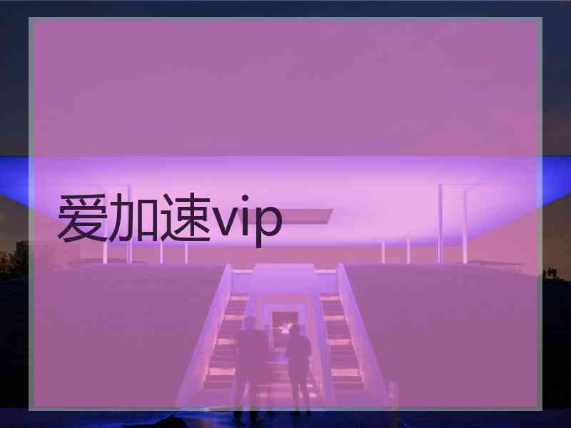 爱加速vip