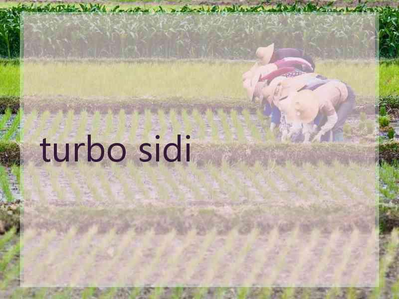 turbo sidi