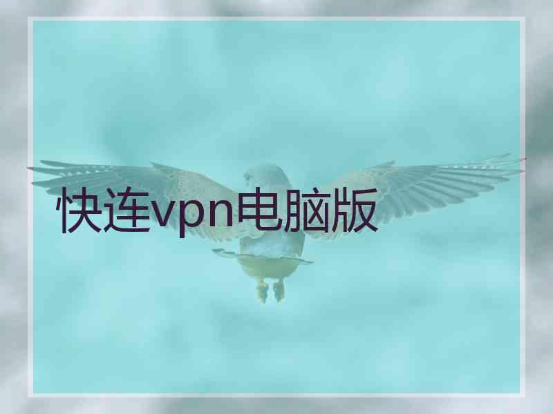 快连vpn电脑版