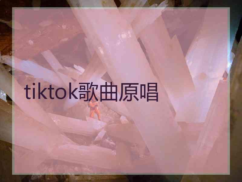 tiktok歌曲原唱