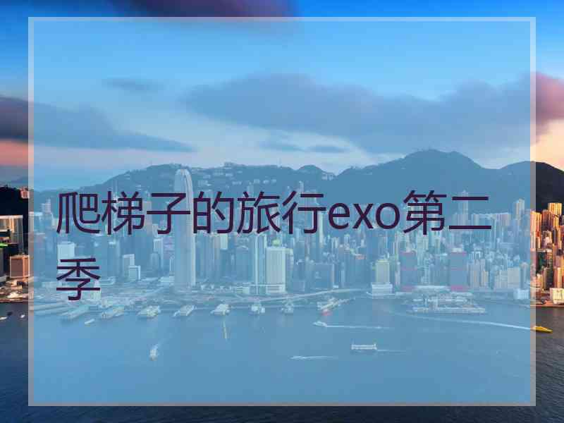 爬梯子的旅行exo第二季