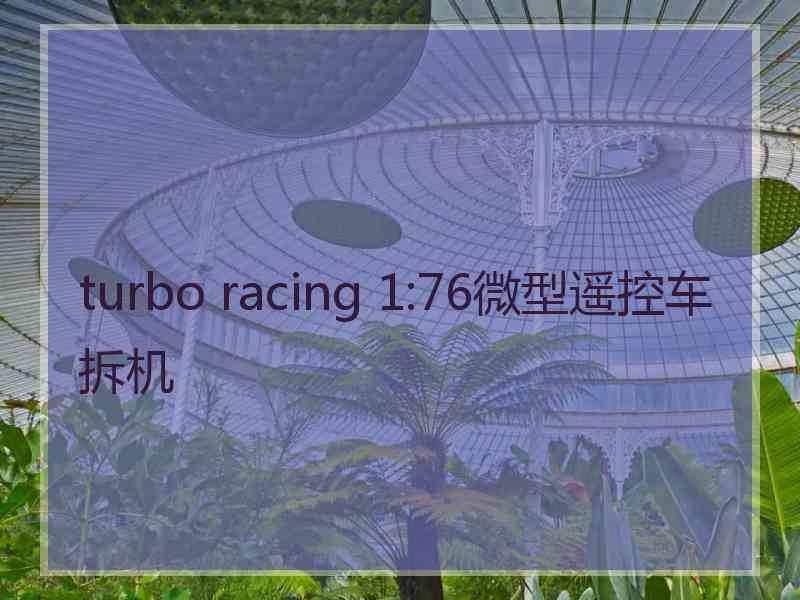 turbo racing 1:76微型遥控车拆机