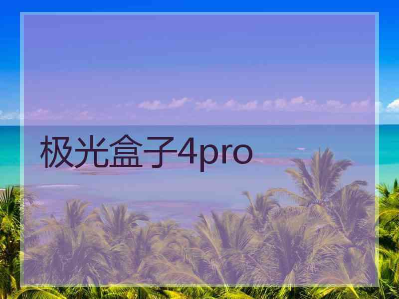 极光盒子4pro