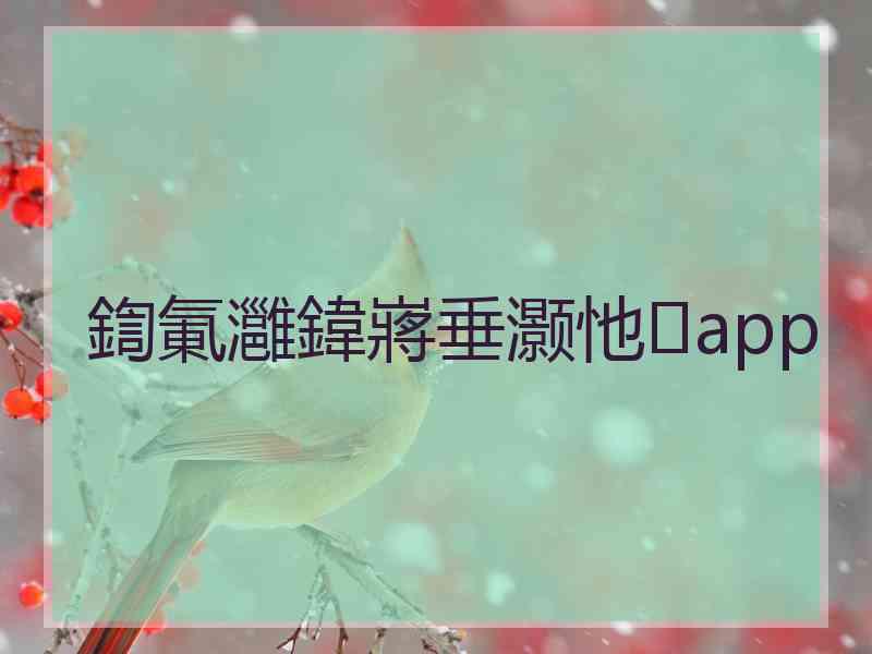 鍧氭灉鍏嶈垂灏忚app