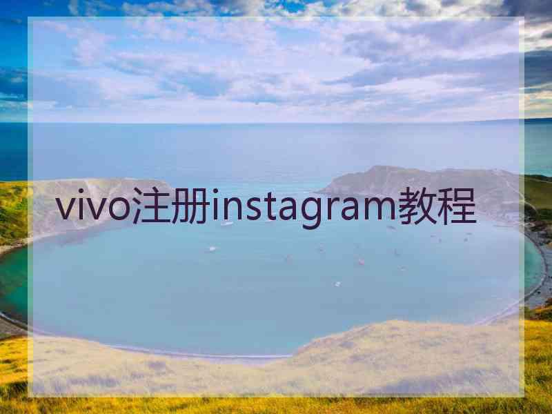 vivo注册instagram教程