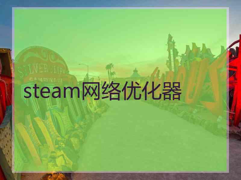 steam网络优化器