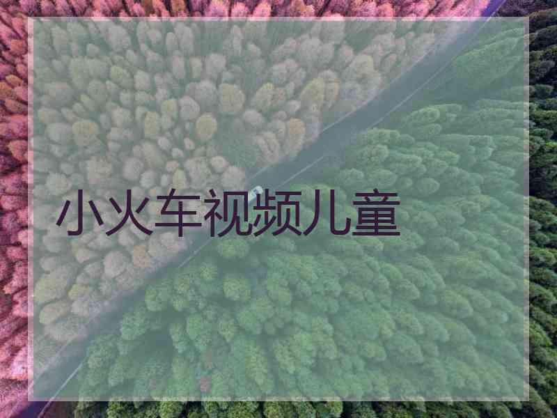 小火车视频儿童