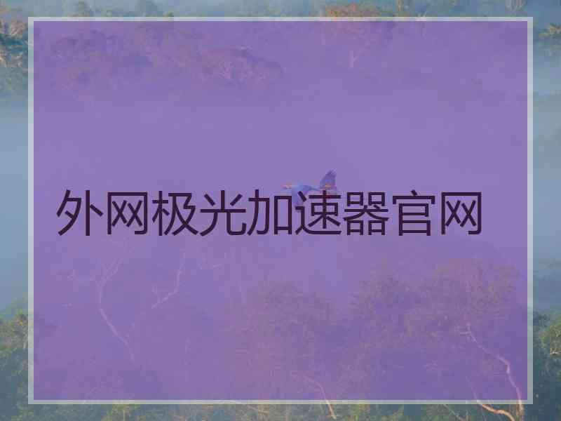 外网极光加速器官网