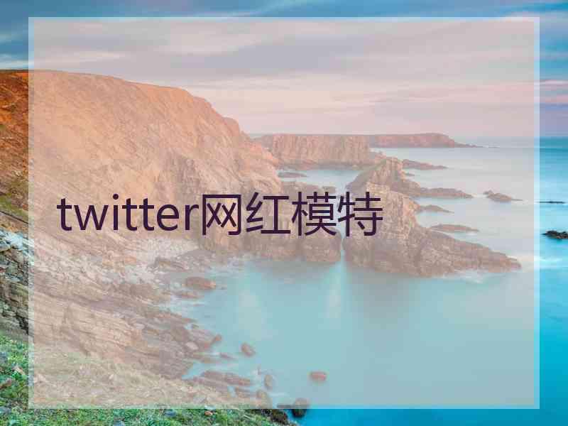 twitter网红模特