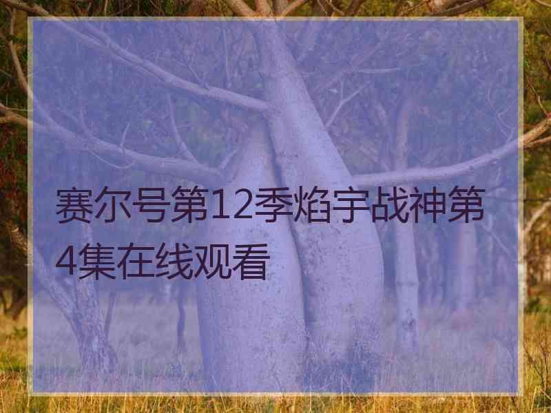 赛尔号第12季焰宇战神第4集在线观看