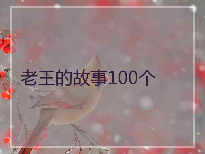 老王的故事100个