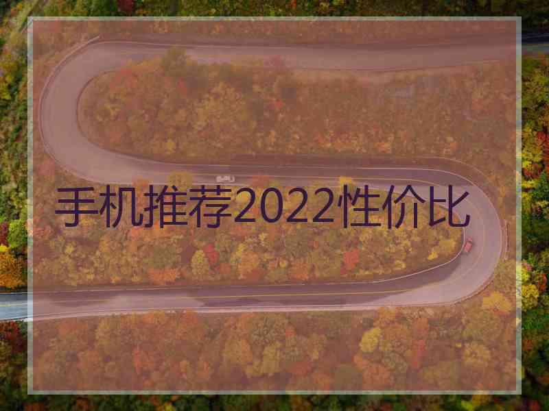 手机推荐2022性价比