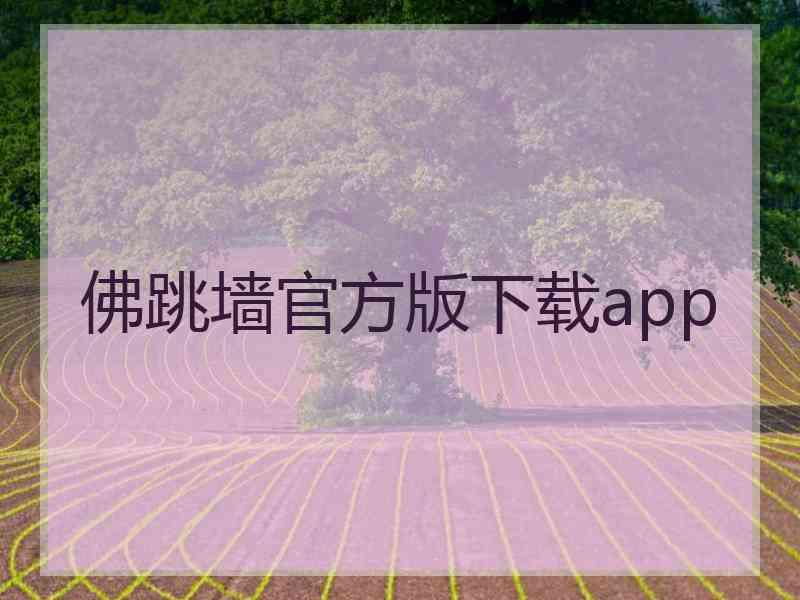 佛跳墙官方版下载app