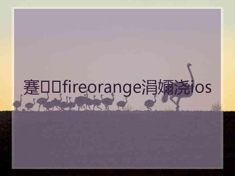 蹇fireorange涓嬭浇ios