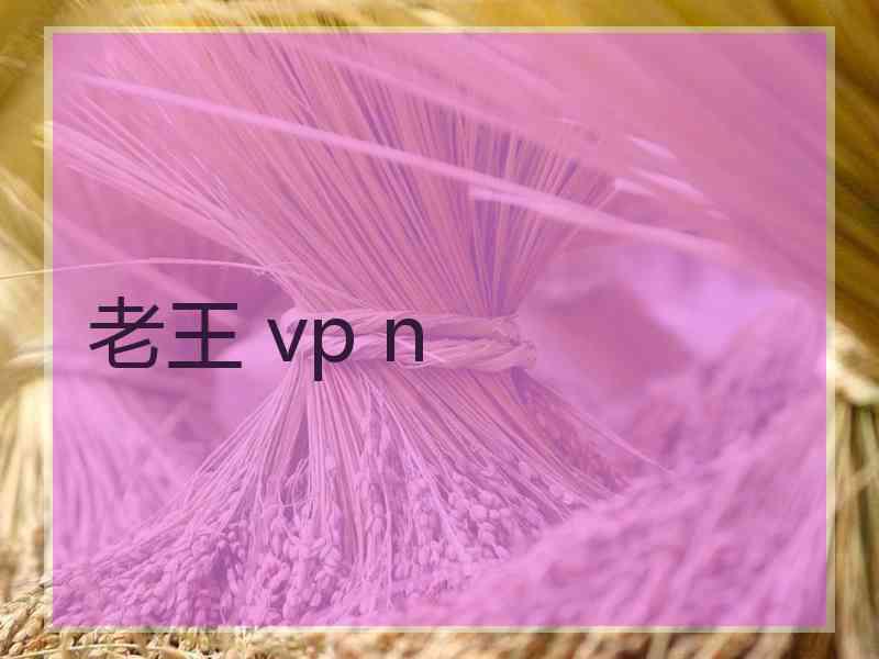 老王 vp n